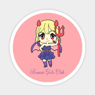 Kawaii Devil Girl Magnet